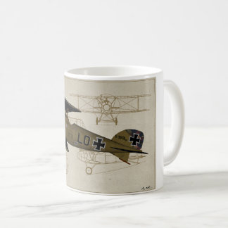 Albatros Lt. Von Hipple WWI kaffemugg
