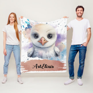 Albatross Baby Kawaii Fleecefilt