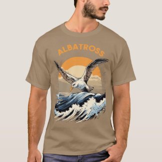 Albatross fångar fisk t shirt