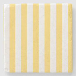 Albatross Gult och White Stripe Stenunderlägg