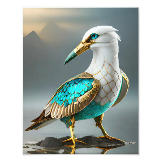 Albatross Island Lemuria Toroa Motu Fototryck