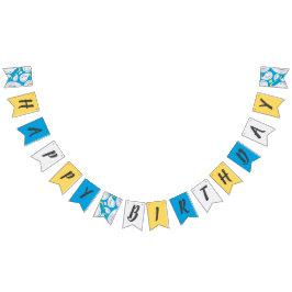 Albatross Ocean Animal Grattis på födelsedagen Vimplar