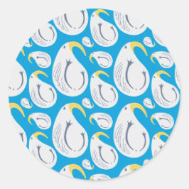 Albatross Runt Klistermärke