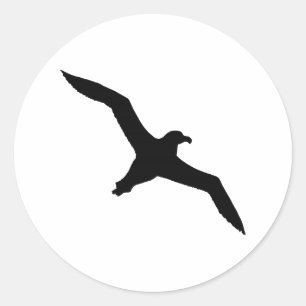 Albatross Runt Klistermärke