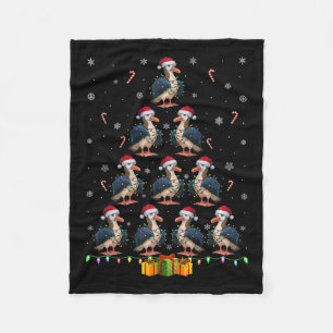 Albatross Santa Hat Julafton Ljus Manar Kvinnor Ch Fleecefilt