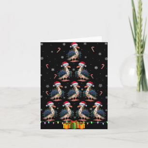 Albatross Santa Hat Julafton Ljus Manar Kvinnor Ch Kort