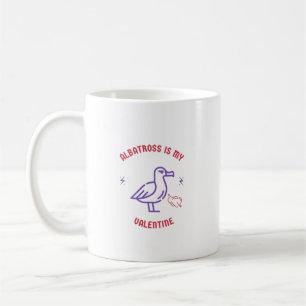 Albatross söta par make fru pojkvän pojkvän kaffemugg