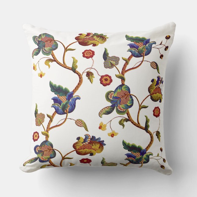 Albemarle kudder traditionell Jacobean broderi Kudde (Framsida)