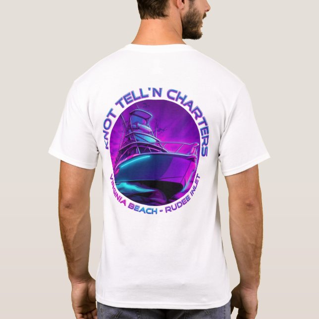 Albemarle Logotyp T-Shirt i Levande Färger (Baksida)
