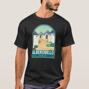 Alberobello Italien Travel Art Vintage T Shirt