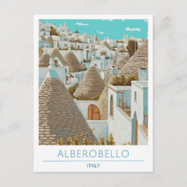 Alberobello Italien Travel Vykort