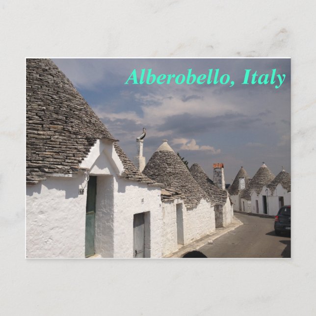 Alberobello vykort (Framsida)