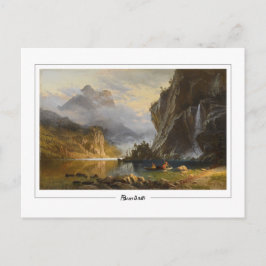 Albert Bierstadt #108 - Finkonst Postkort Vykort