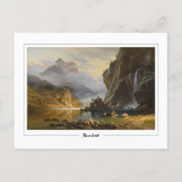 Albert Bierstadt #108 - vykort för konst