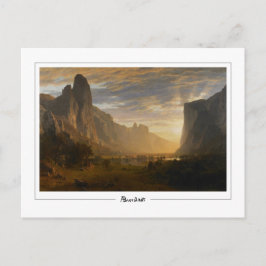 Albert Bierstadt #121 - Finkonst Postkort Vykort