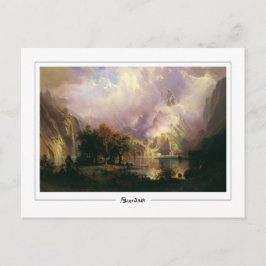 Albert Bierstadt #136 - Finkonst Postkort Vykort