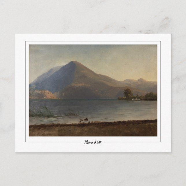 Albert Bierstadt #213 - Finkonst Postkort Vykort (Framsida)