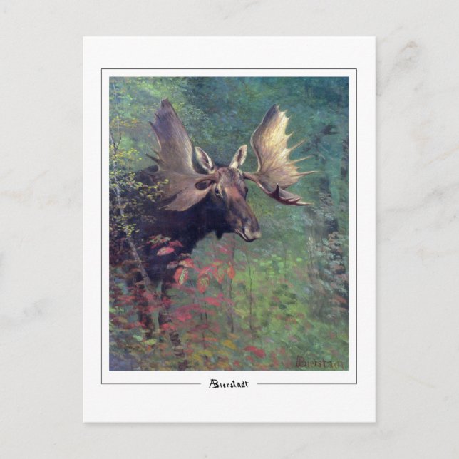 Albert Bierstadt #225 - vykort för konst (Framsida)