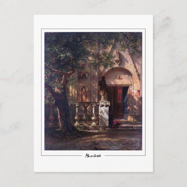 Albert Bierstadt #231 - Finkonst Postkort Vykort (Framsida)