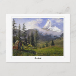 Albert Bierstadt #271 - Finkonst Postkort Vykort