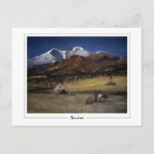 Albert Bierstadt #287 - Finkonst Postkort