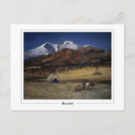 Albert Bierstadt #287 - Finkonst Postkort Vykort