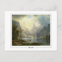 Albert Bierstadt #298 - Finkonst Postkort