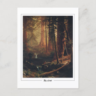 Albert Bierstadt #4 - vykort för konst