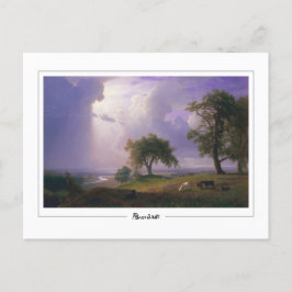 Albert Bierstadt #99 - vykort för konstföremål