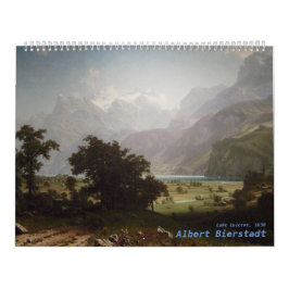 Albert Bierstadt Artwork Kalender