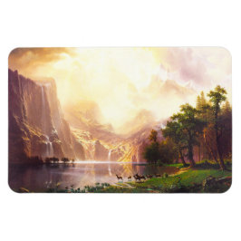 Albert Bierstadt Bland Sierran Nevada Magnet