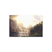 Albert Bierstadt - Bland Sierrorna Nevada Calif