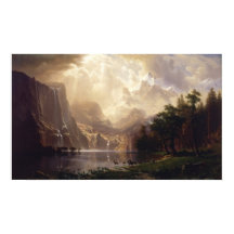 Albert Bierstadt - Bland Sierrorna Nevada