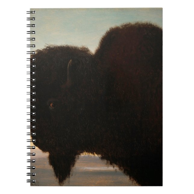 Albert Bierstadt Buffalo Head Anteckningsbok (Framsidan)