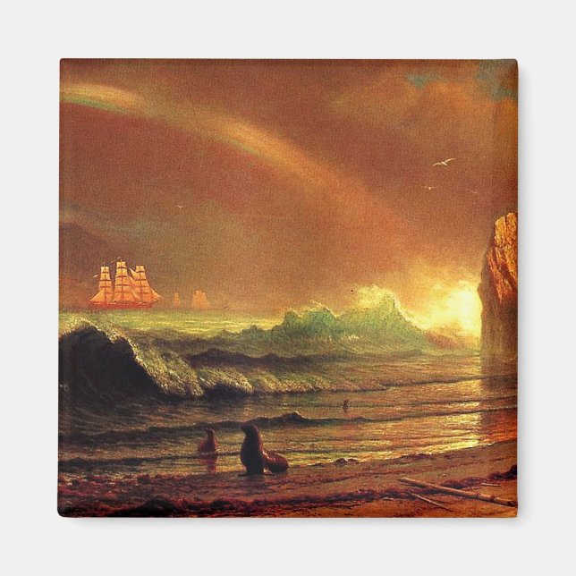 Albert Bierstadt, Golden Grind Magnet (Framsidan)