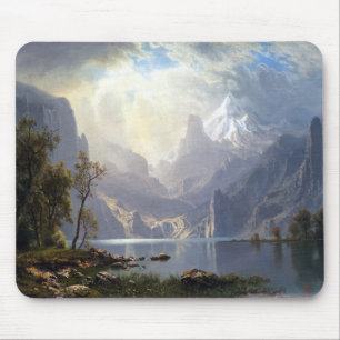 Albert Bierstadt i Sierrorna Lake Tahoe Musmatta