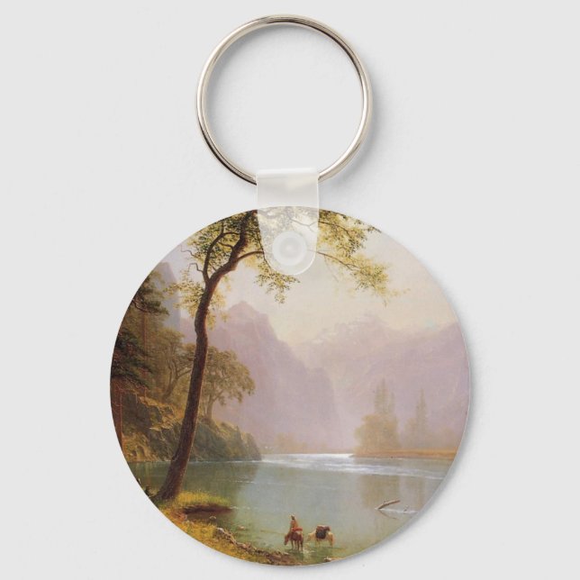 Albert Bierstadt, Kerns River Valley California Nyckelring (Framsida)