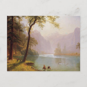 Albert Bierstadt, Kerns River Valley California Vykort
