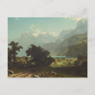 Albert Bierstadt - Lake Lucerne Vykort