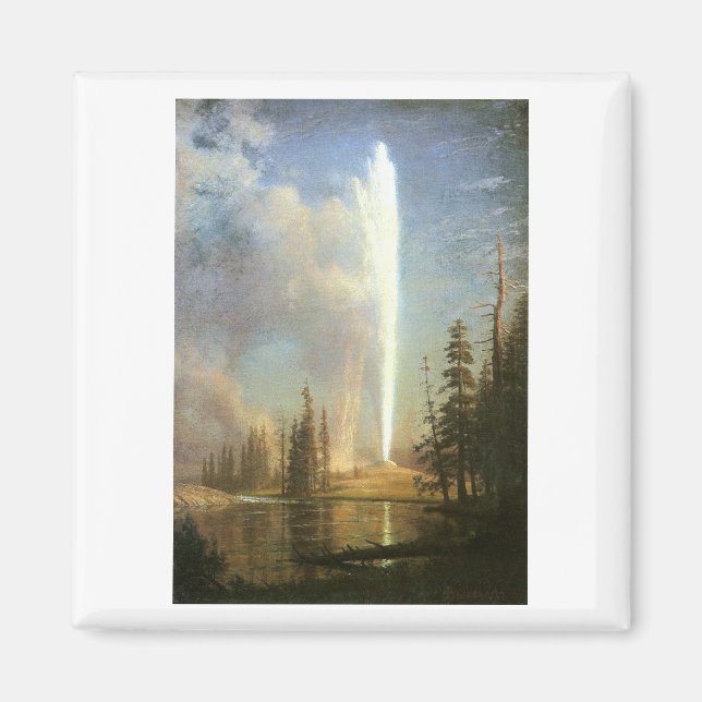 Albert Bierstadt Magnet (Framsidan)