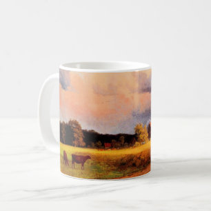 Albert Bierstadt-målning, Bayerskt landskap Kaffemugg