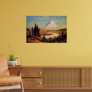 Albert Bierstadt-målning, Mount Rainier, Poster