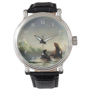 Albert Bierstadt-målning, Sälar Armbandsur