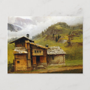 Albert Bierstadt Mountain House Vykort