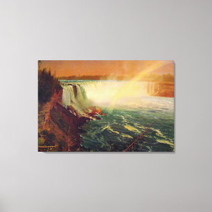 Albert Bierstadt, Niagara Falls. Canvastryck