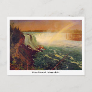 Albert Bierstadt, Niagara Falls. Vykort