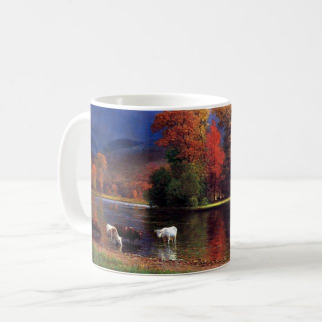Albert Bierstadt - om Saco Kaffemugg (Framsida vänster)