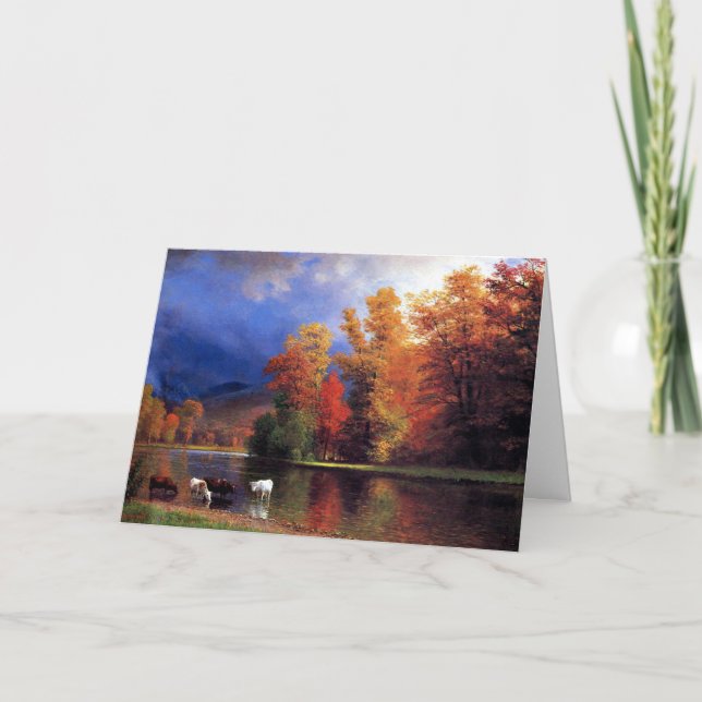 Albert Bierstadt - om Saco Kort (Framsida)