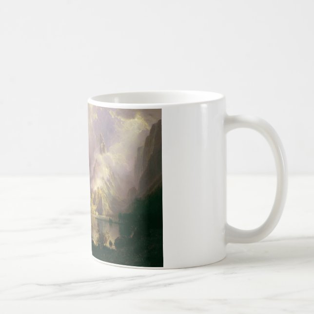 Albert Bierstadt - Rocky Mountain Ligcape Kaffemugg (Höger)