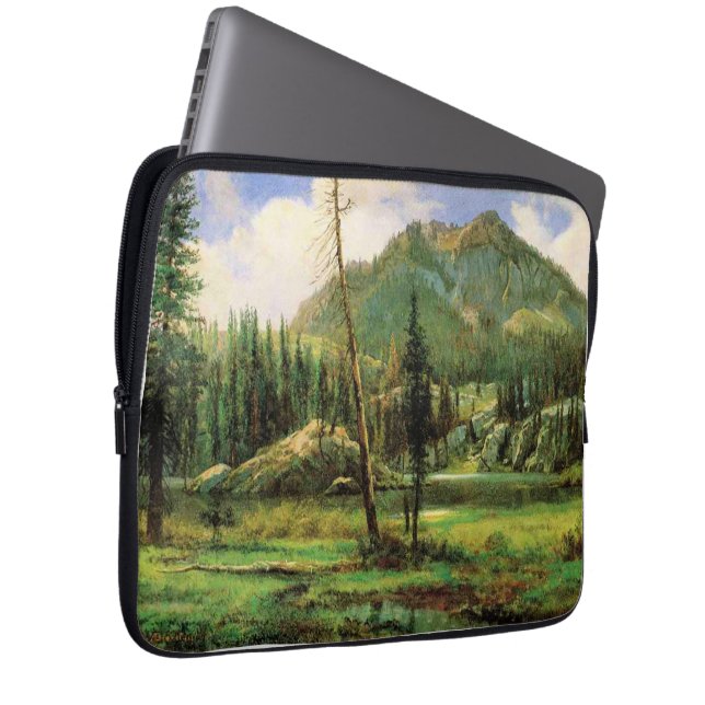 Albert Bierstadt - Sierra Nevada-bergen, Laptop Fodral (Framsidan Höger)